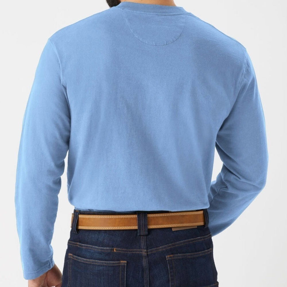 NWT Men's Duluth 3XL Longtail T Relaxed Fit LS Henley T-Shirt🔥🔥 (M) - Picture 4 of 4